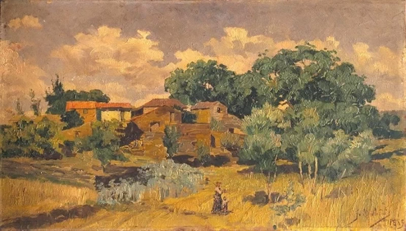 Paesaggio, 1889 - Museu Nacional de Arte Contemporânea do Chiado, Lisbona
